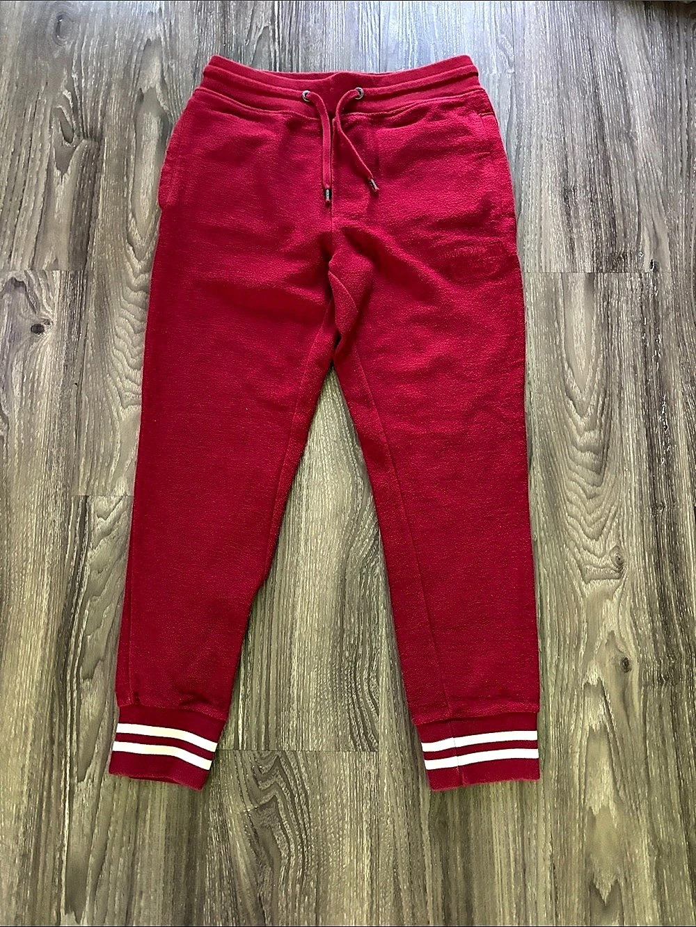 American Eagle Red Jogger Pants